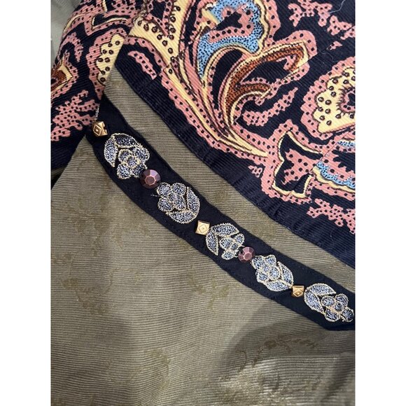 Free People $398 Bali Somerset Long Duster Size XS Small Festival  Olive Green - Picture 8 of 8